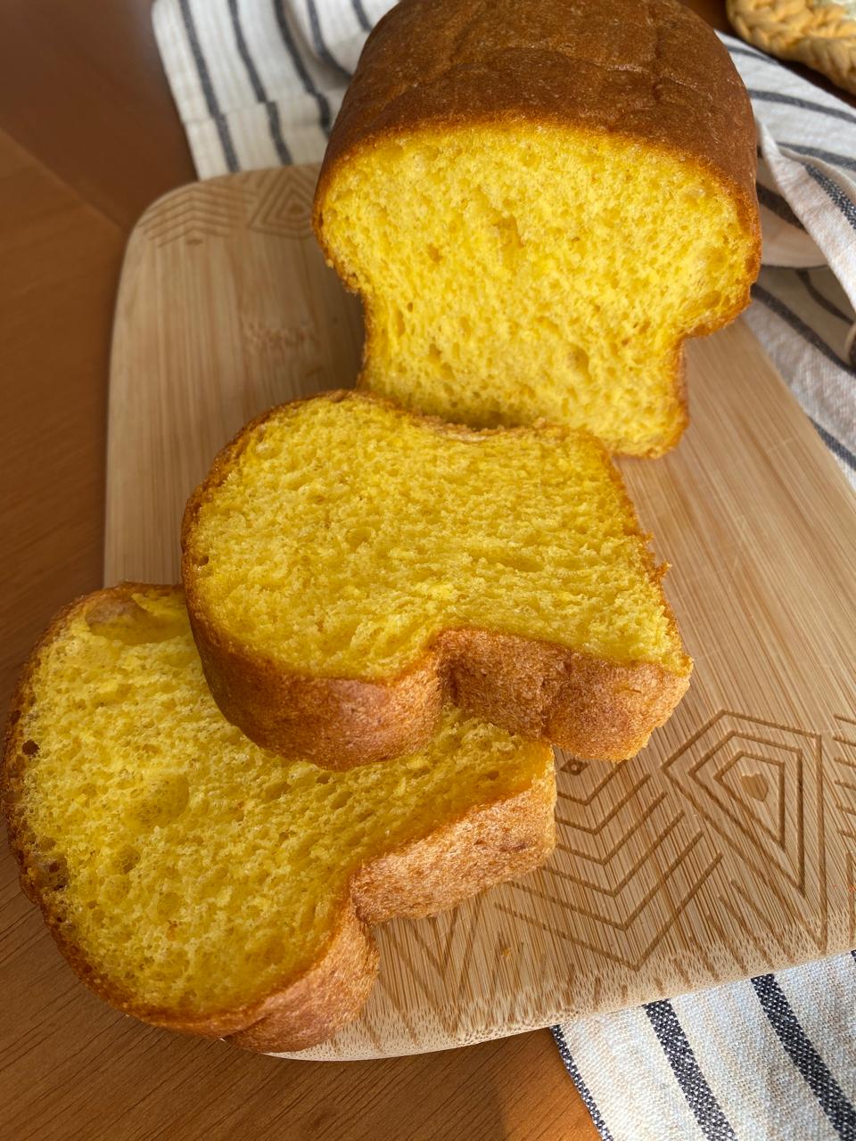 Pão artesanal de Cenoura